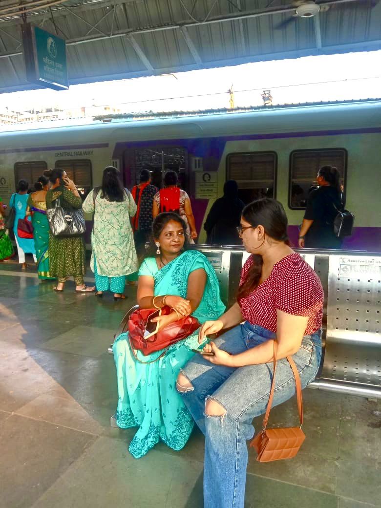image 1 an interview at Kurla station