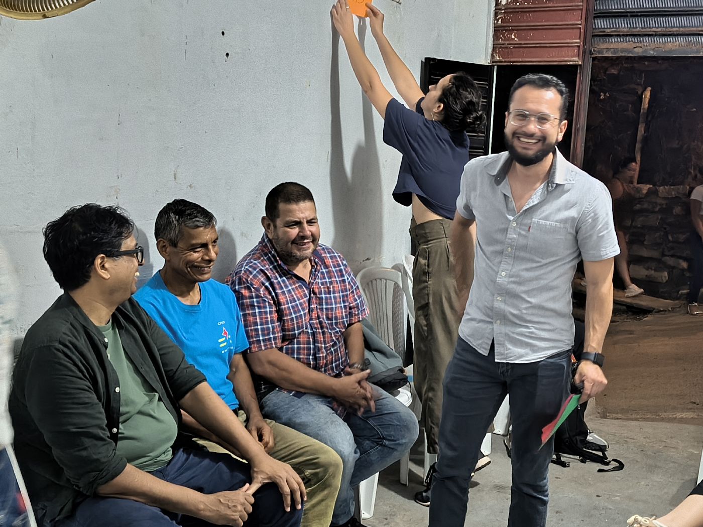 Workshop with Camino al Barrio in Siloé, Cali