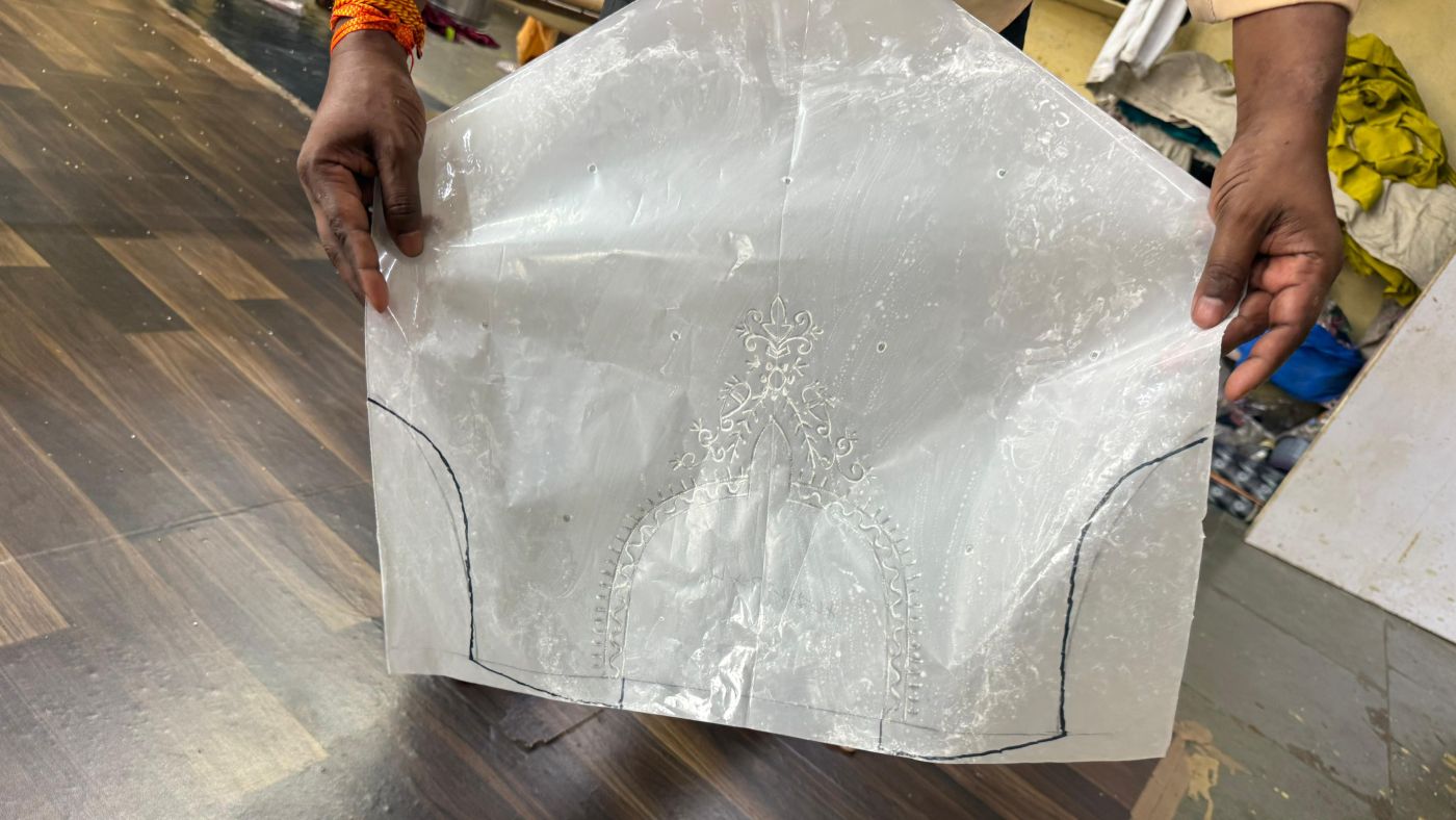 Pattern given by client