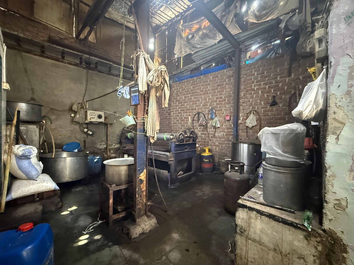 Inside the workspace