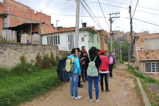  Urban walks in Cazuca organized for Proyecto Escape
