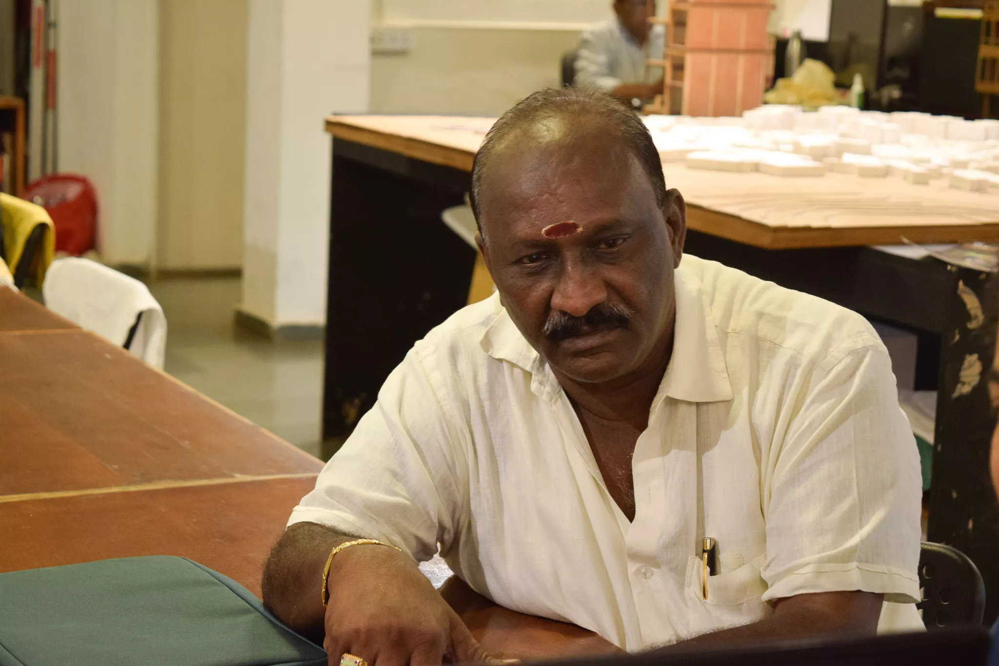 Arunlal at the urbz office