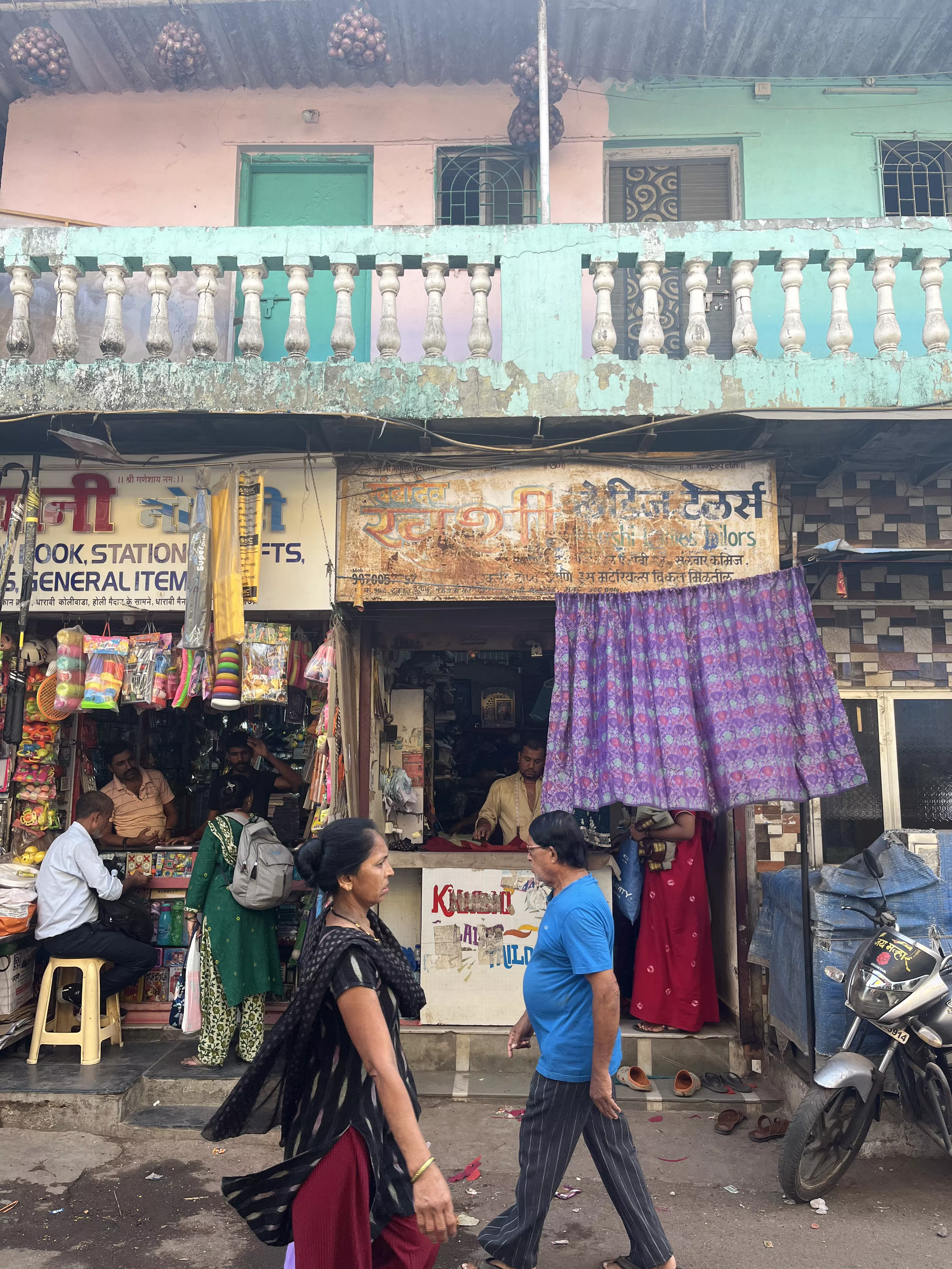 Khushi Tailor on Dharavi Main Road.