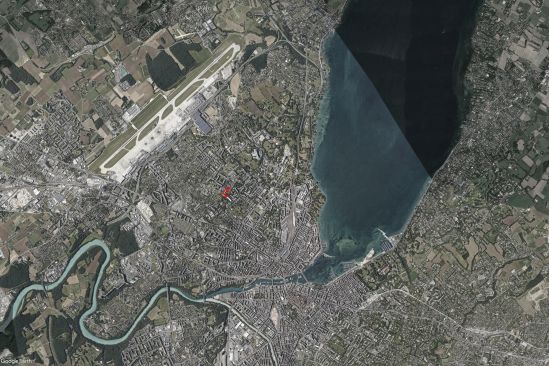 Location of the IFRC HQ in Geneva