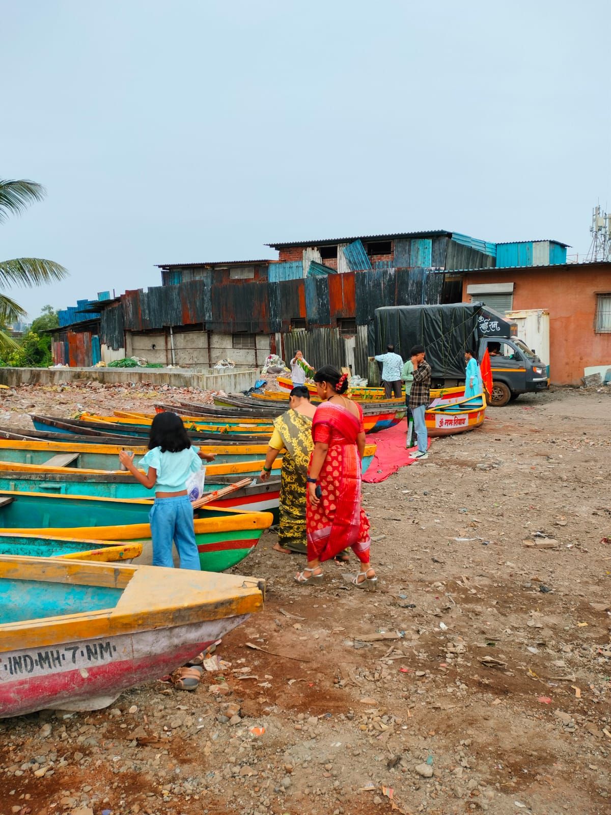 The site cleaned up for Naralli Purnima