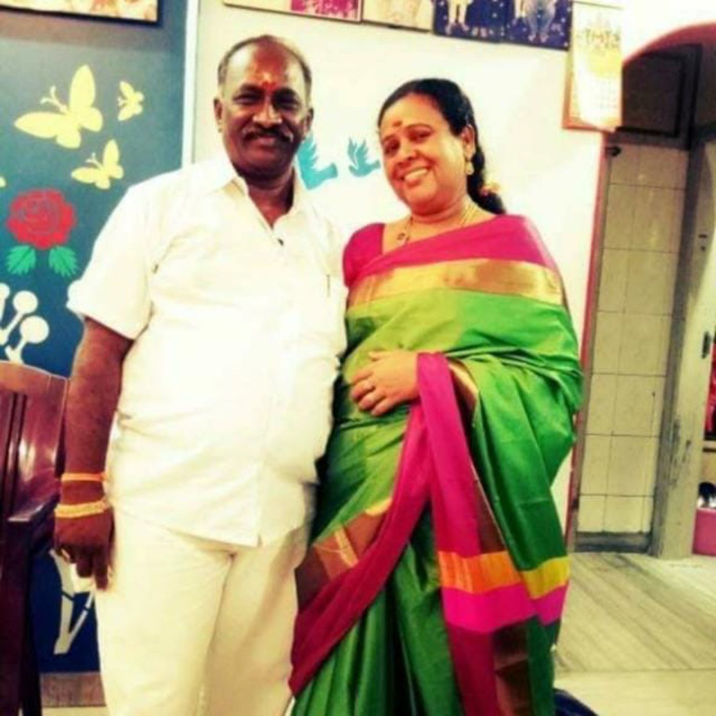 Family first, Arunlal and his wife