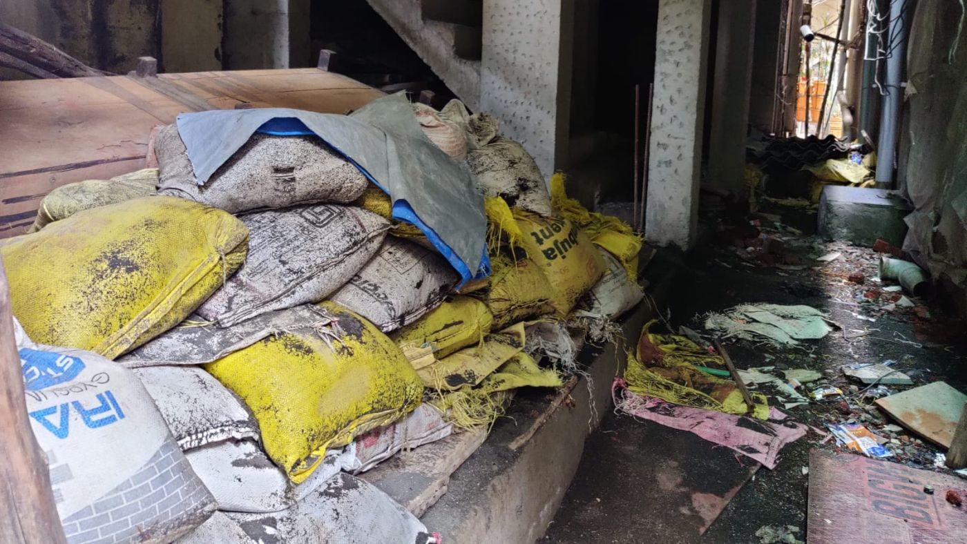 Joseph feels that the builders should be more careful with managing materials.