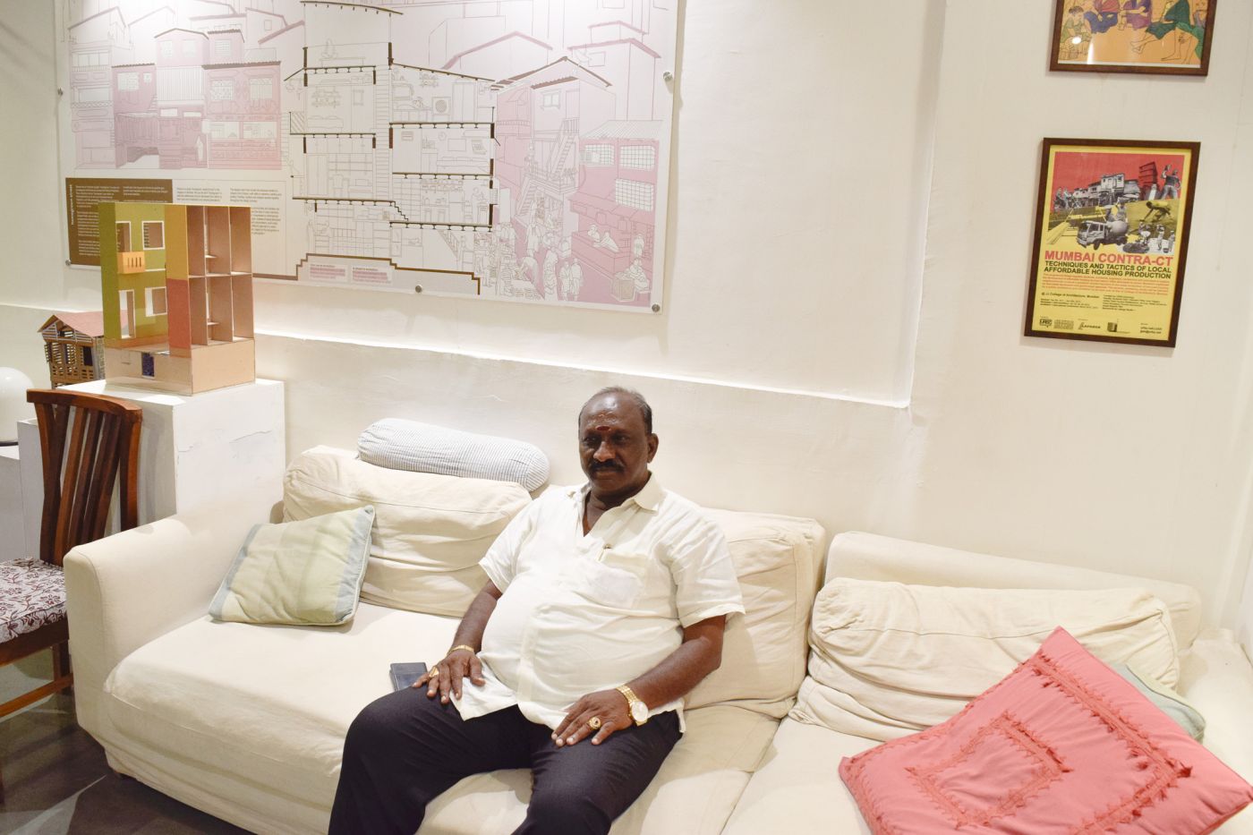 Arunlal at the urbz office