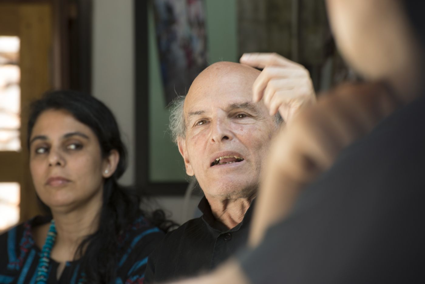 Smita Srinivas and Yehuda Safran,  professors of urban planning and architectural design at Columbia University respectively. Both are also advisors to the Institute of Urbanology.