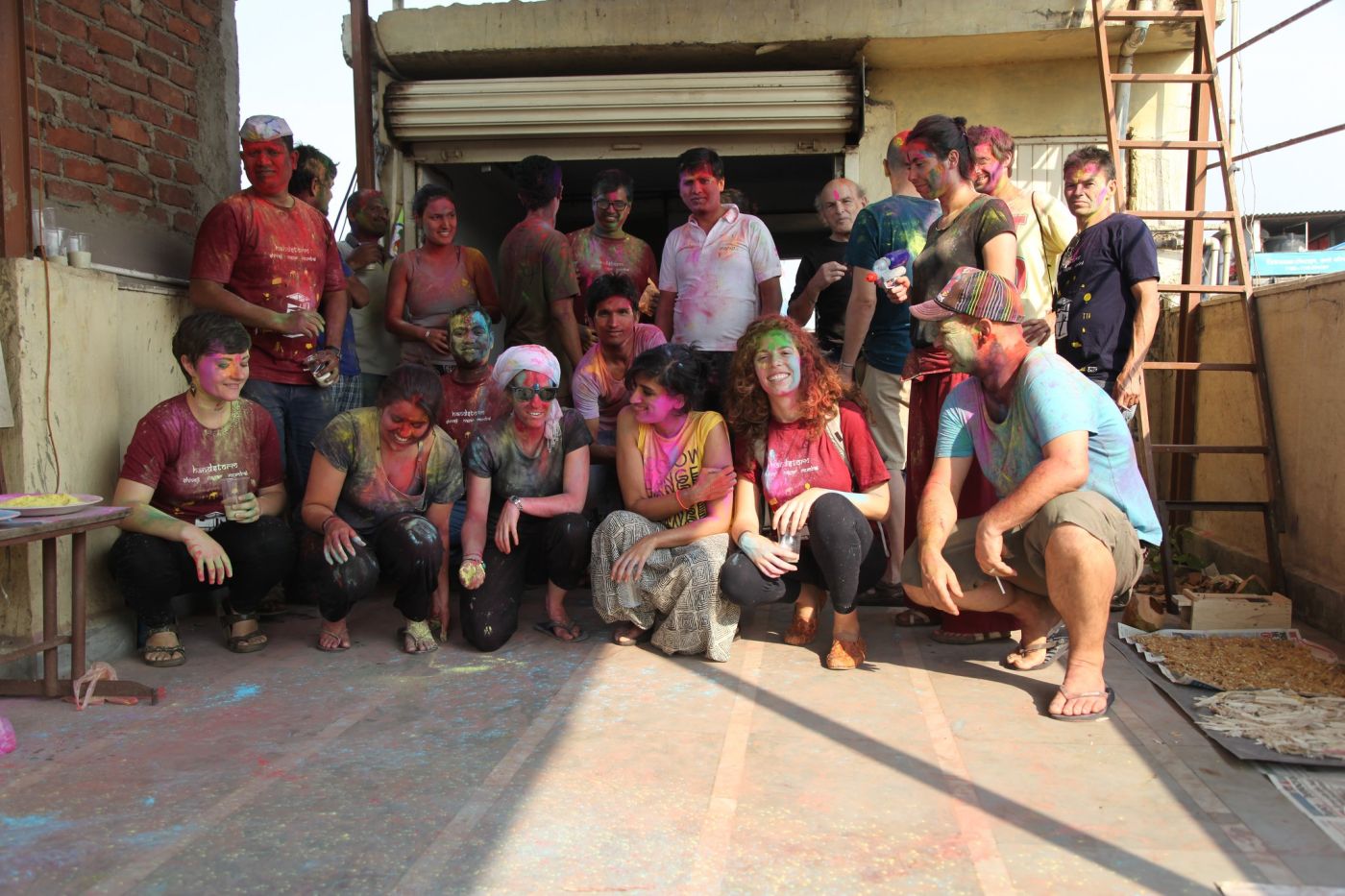 Break for the Holi Party