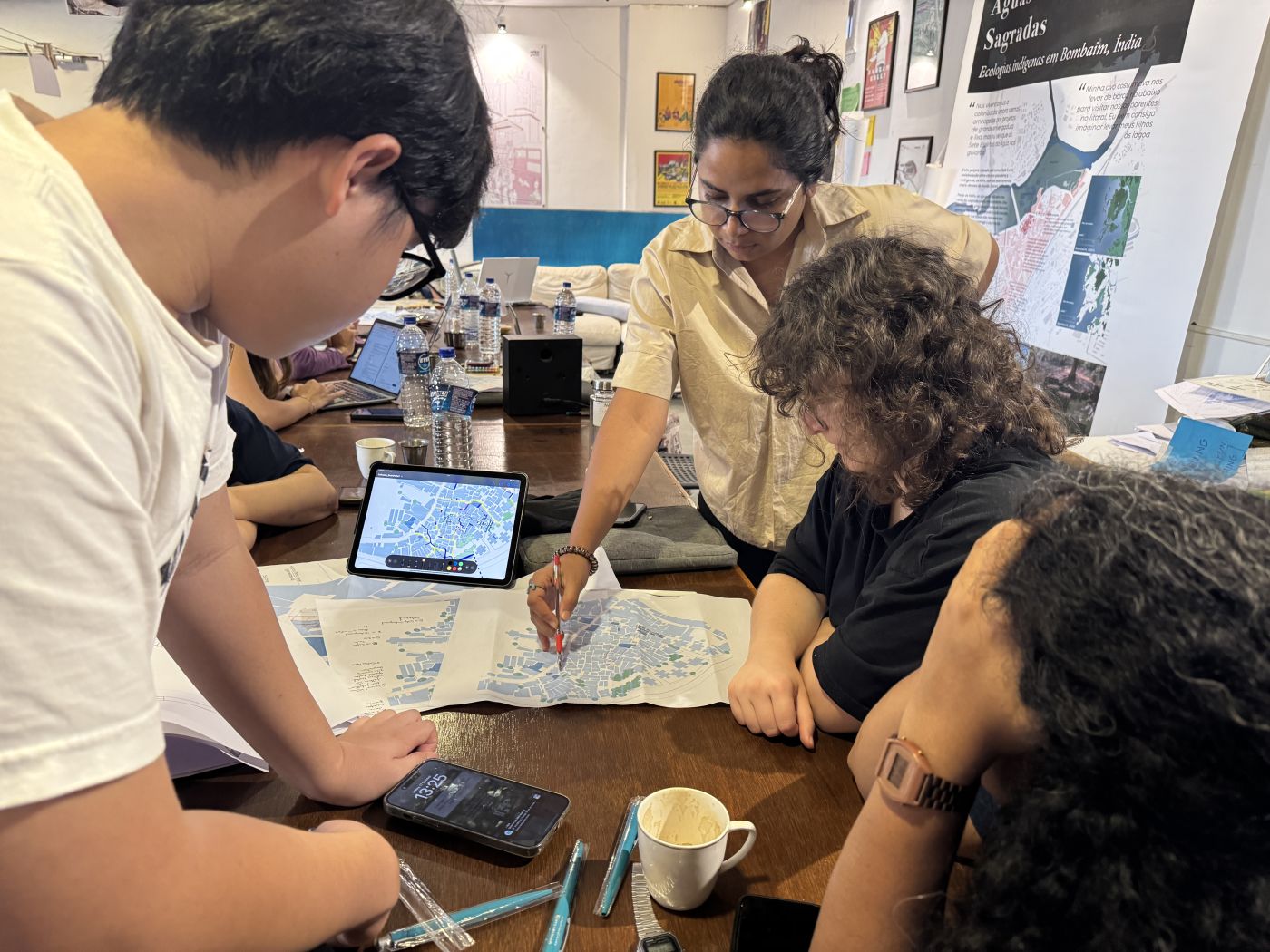 Discussions under way about the paving project