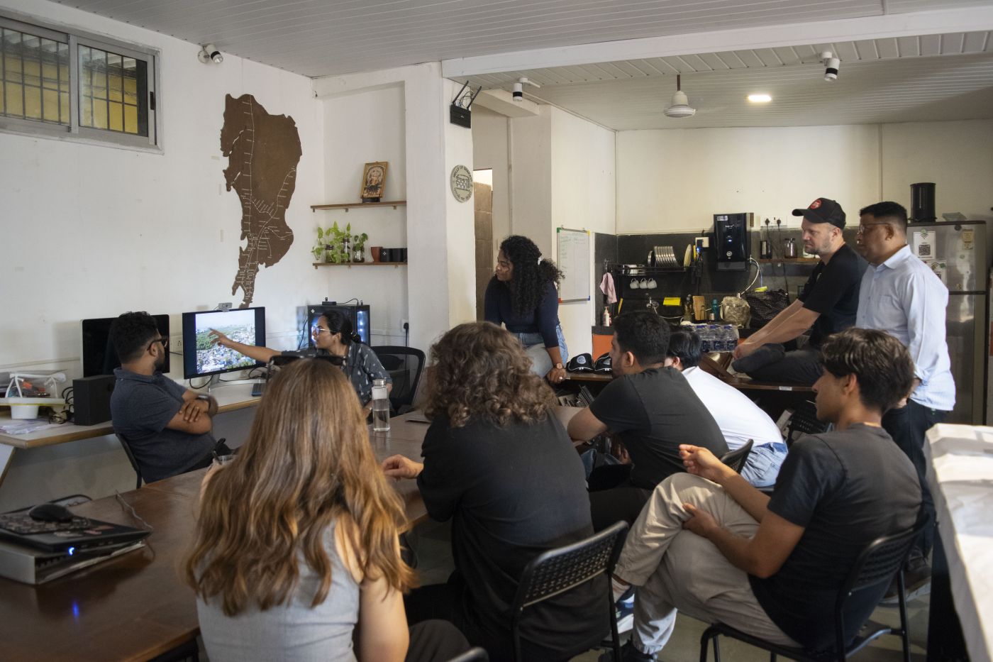 Meeting at the urbz office