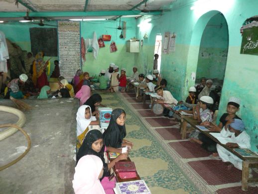 Kids at the madrasa.
