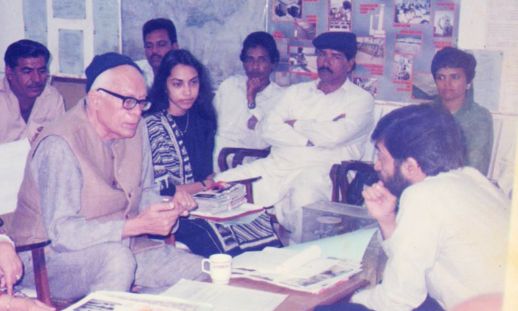 Akhtar Hameed Khan and Perween Rahman (Image credits belong to OPP)