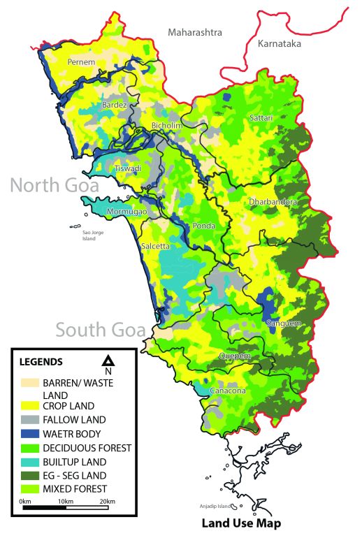 Image 3: Land Use Map of Goa (3)