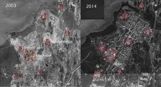 Image 2: Transformation of Ulwe as seen from satellite images