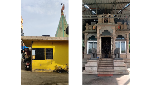 Spiritual Hub: Temples in the village