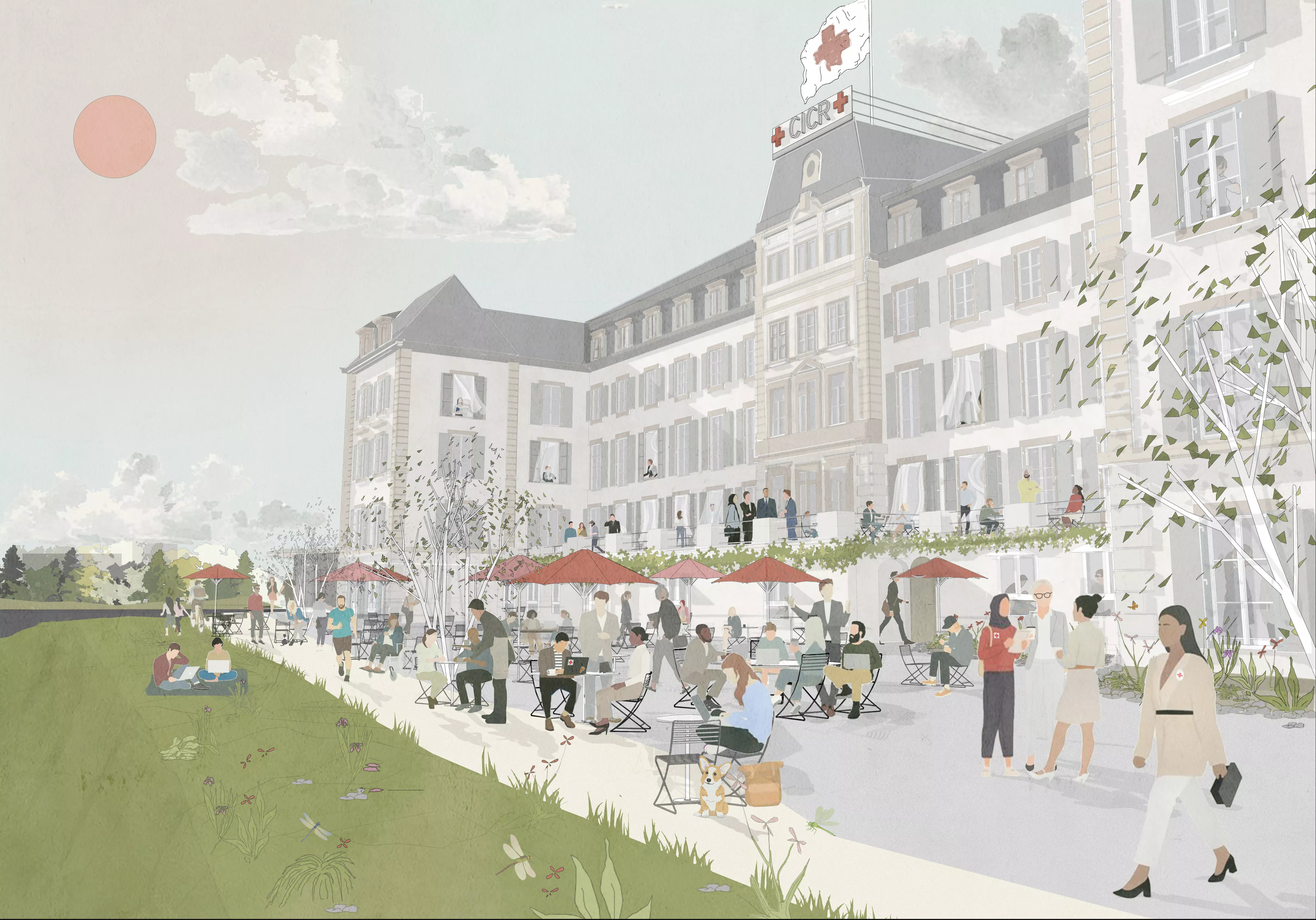 ICRC's emblematic Carlton building reimagined by urbz