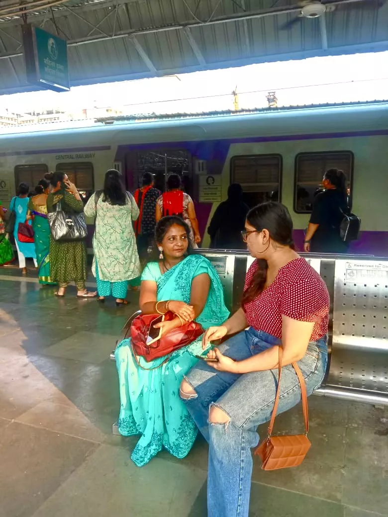 image 1 an interview at Kurla station