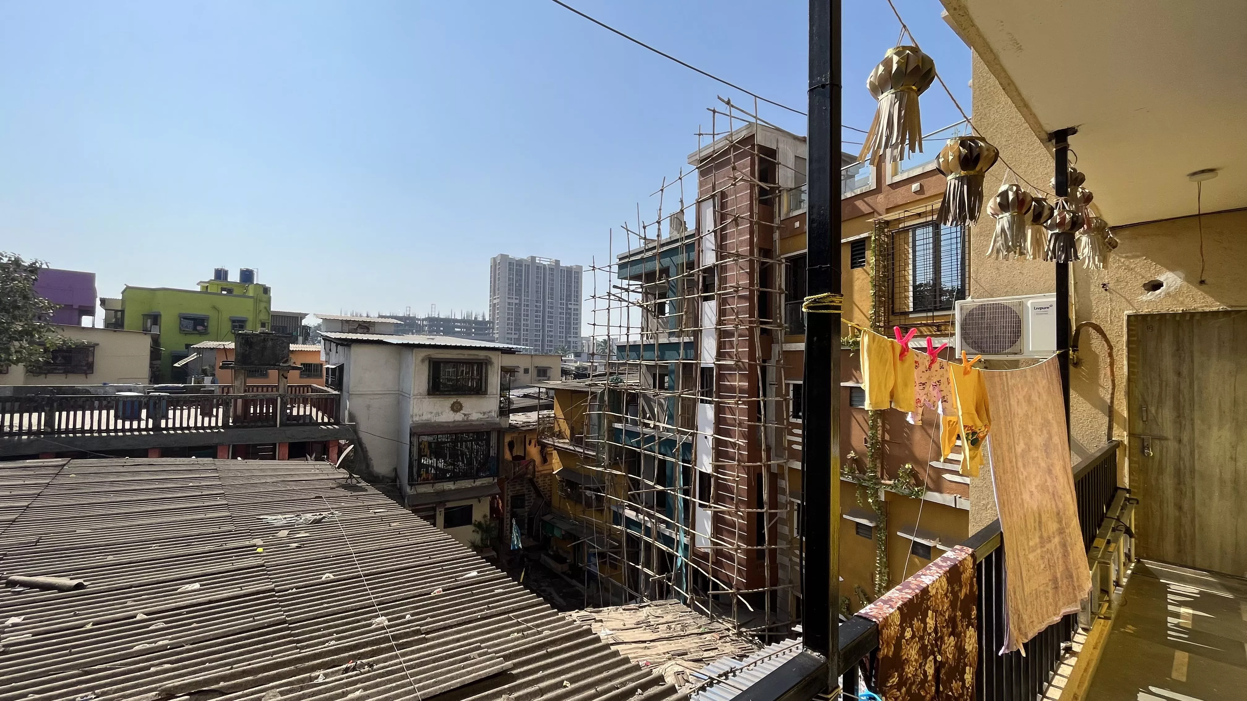 View of the open space from Vithal Bhaskar