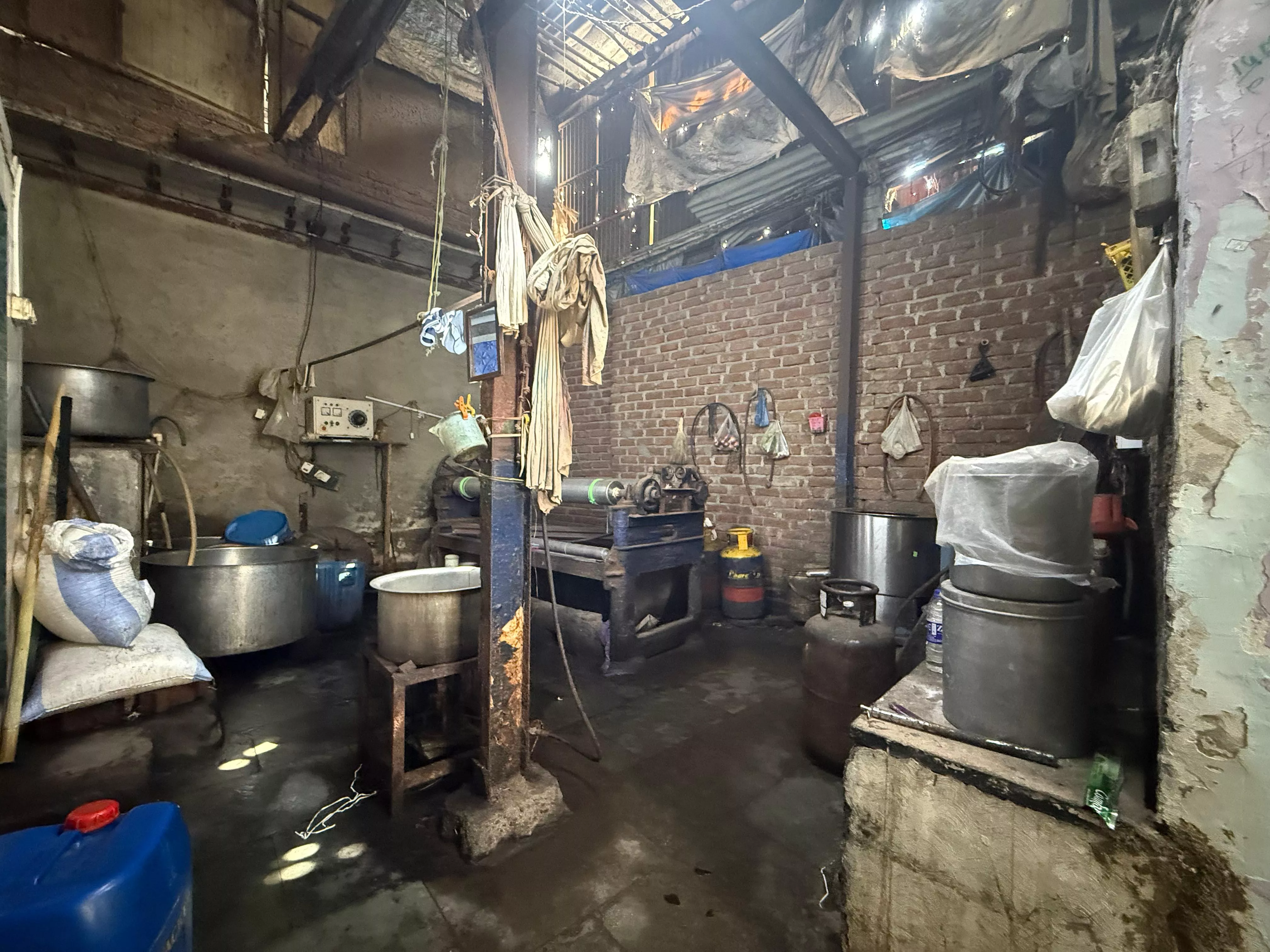 Inside the workspace